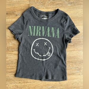 American Eagle - ribbed t - size m